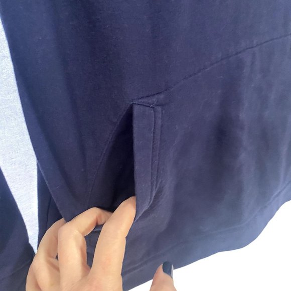 Lilly Pulitzer Skipper Navy‎ Blue Half Zip Popover Size XS - Picture 2 of 9